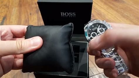 fake hugo boss vs real watch|hugo boss watch easyjet.